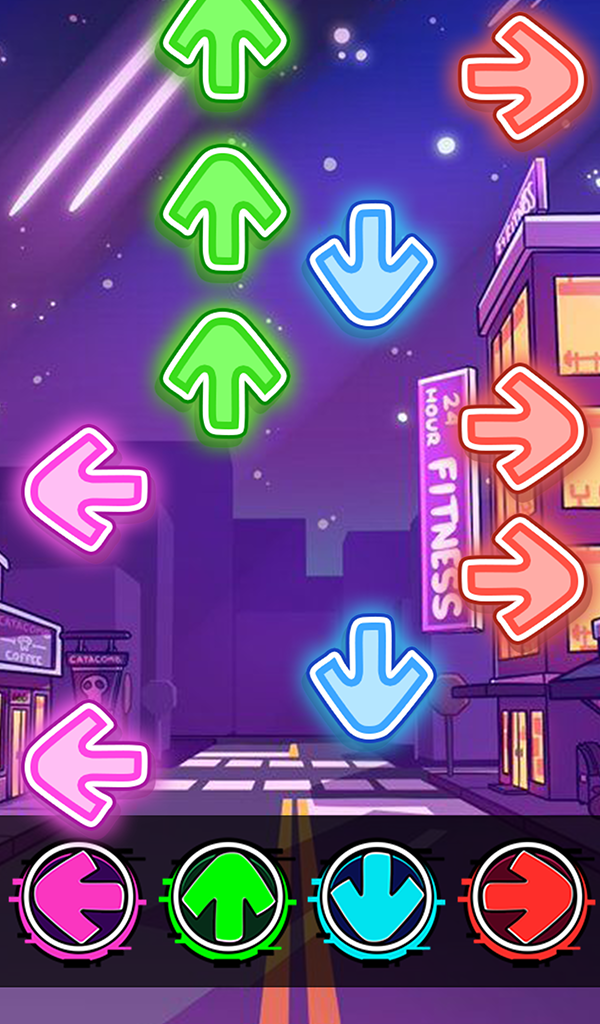 اسکرین شات 1 بازی Rap Fight: Fun Music Game