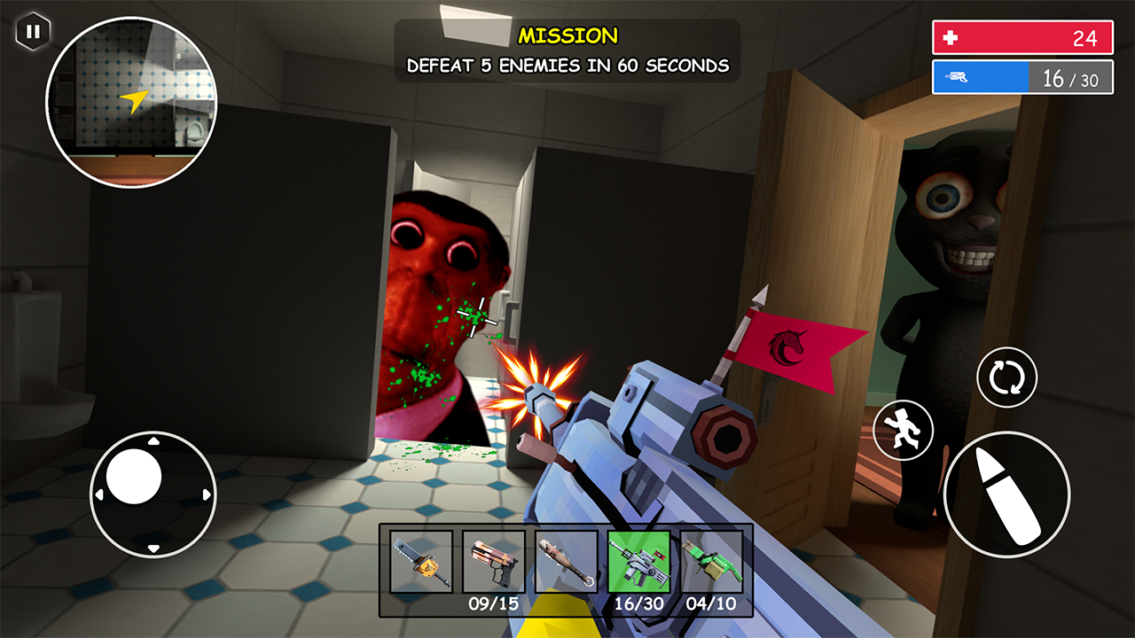 اسکرین شات 4 بازی Scary Elevator: Juan Survival