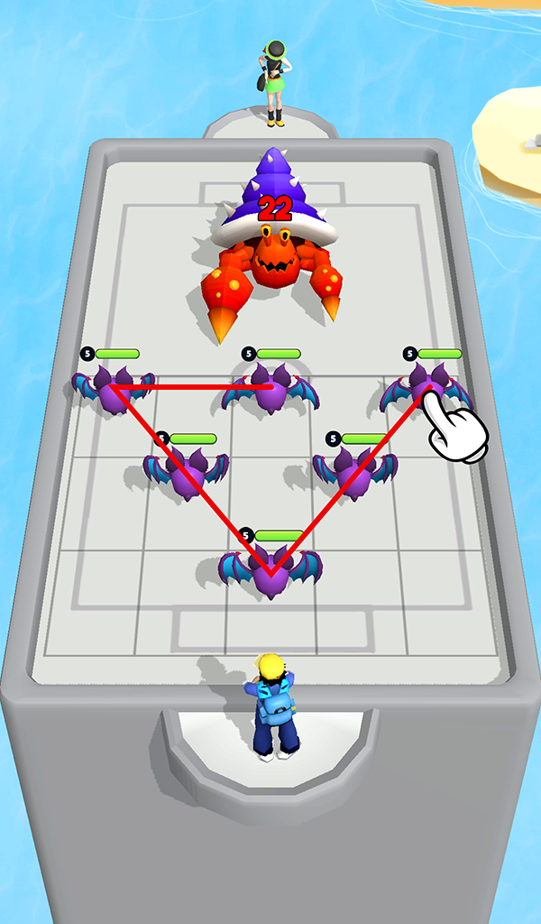 اسکرین شات 3 بازی Merge Master: Poketmon Fusion