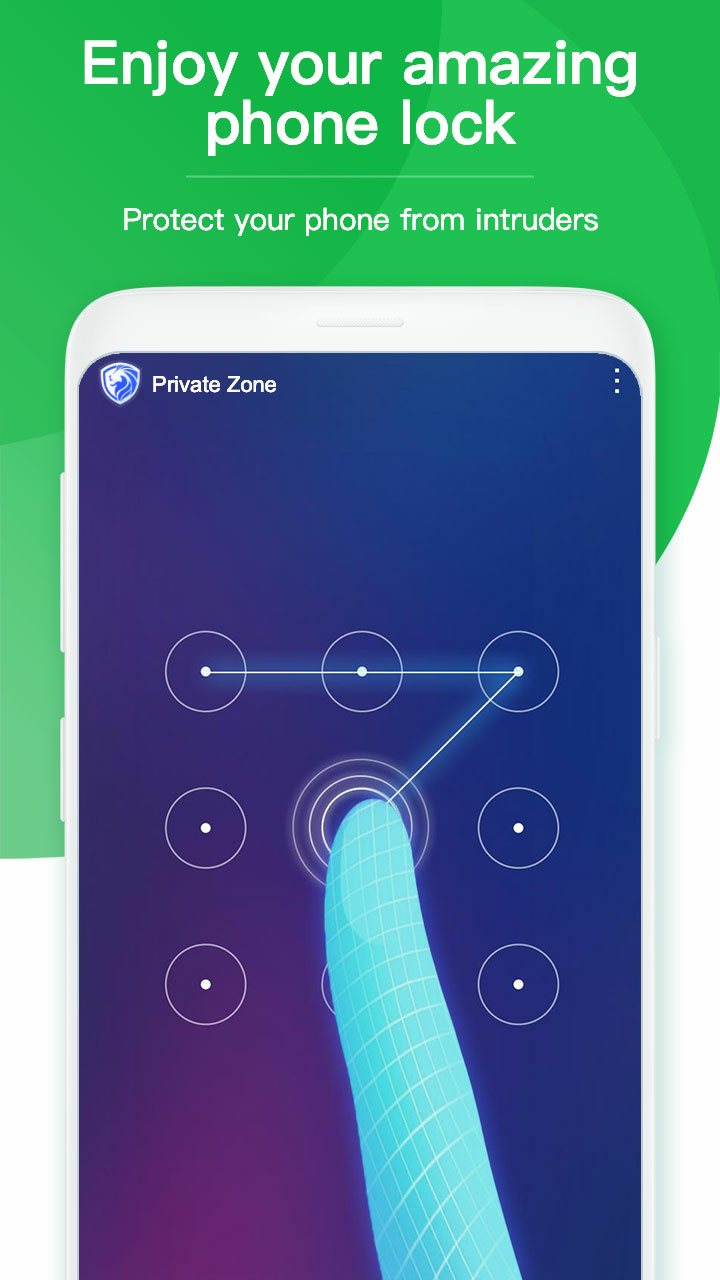 اسکرین شات 5 برنامه Private Zone - AppLock, Video