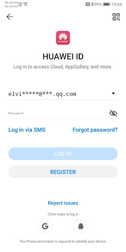 اسکرین شات 1 برنامه Huawei Mobile Services