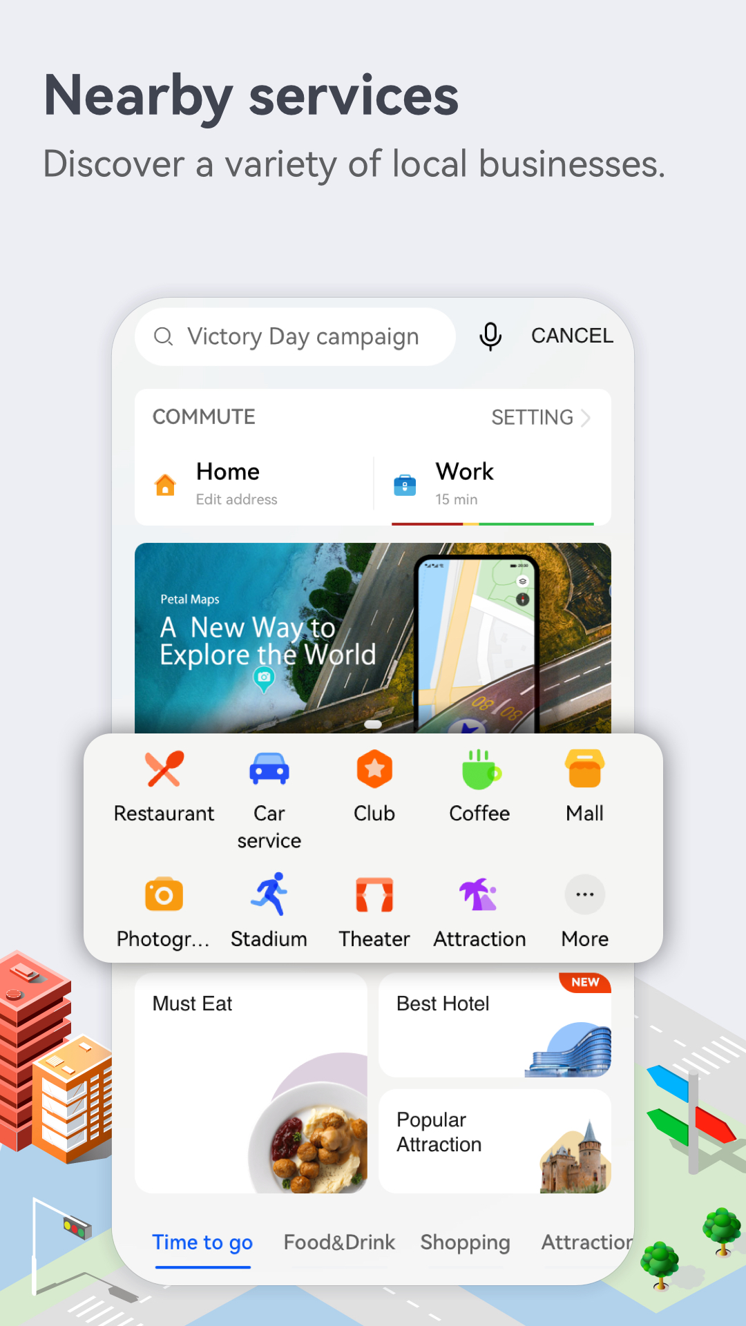 اسکرین شات 8 برنامه Petal Maps – GPS & Navigation
