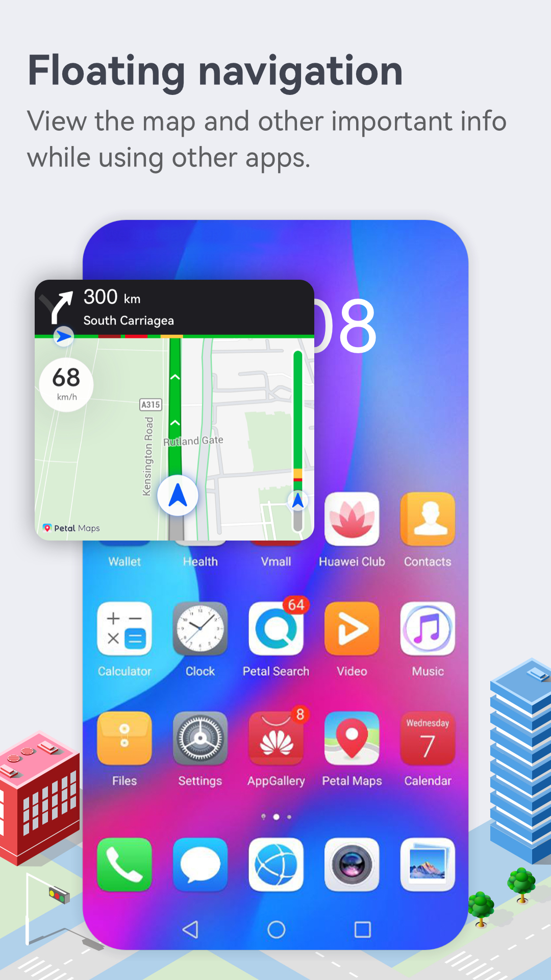 اسکرین شات 3 برنامه Petal Maps – GPS & Navigation