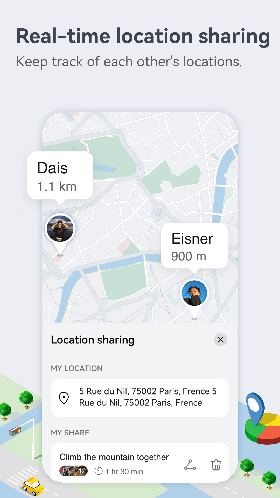 اسکرین شات 4 برنامه Petal Maps – GPS & Navigation