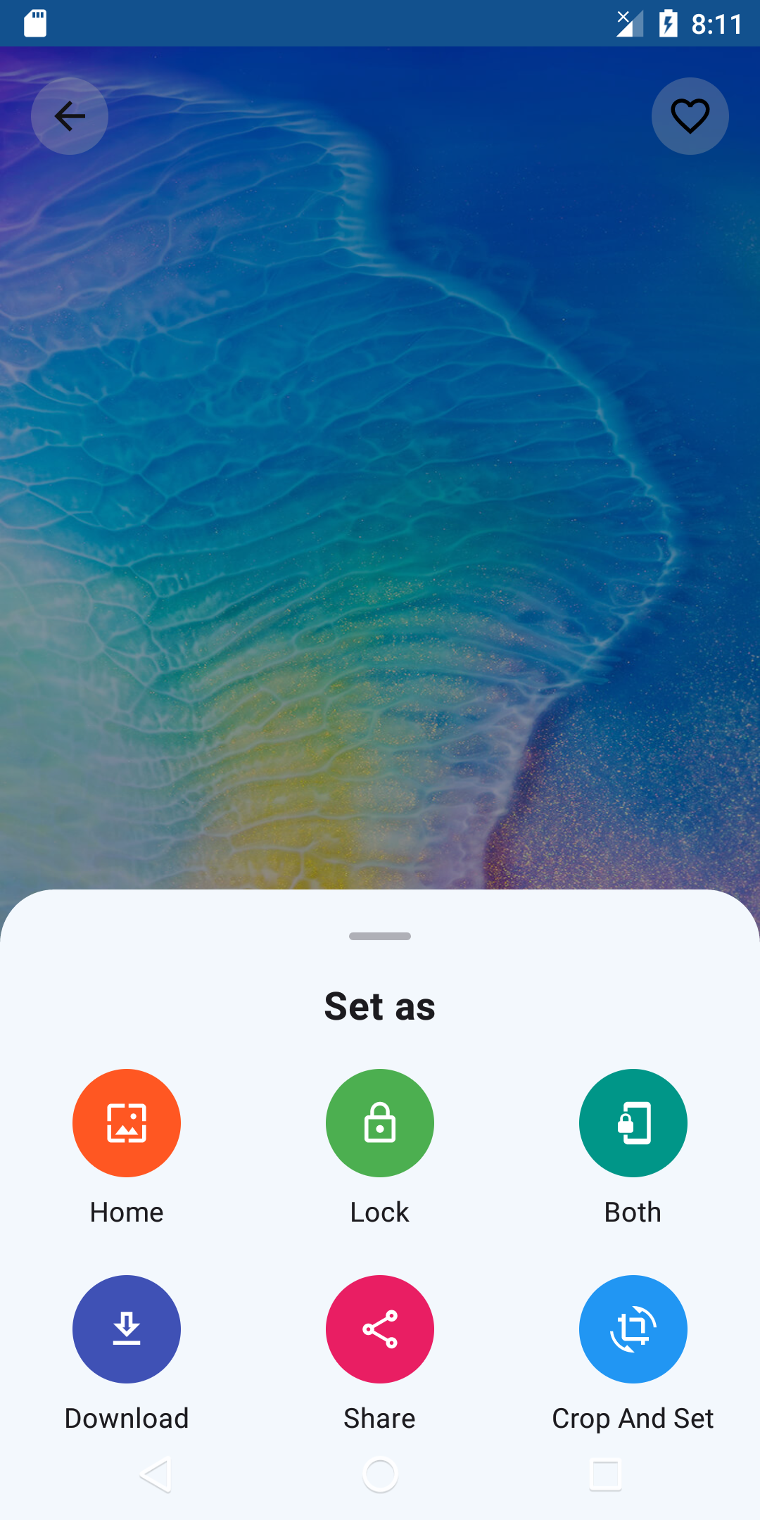 اسکرین شات 4 برنامه Wallpaper for Mate 8 to 60