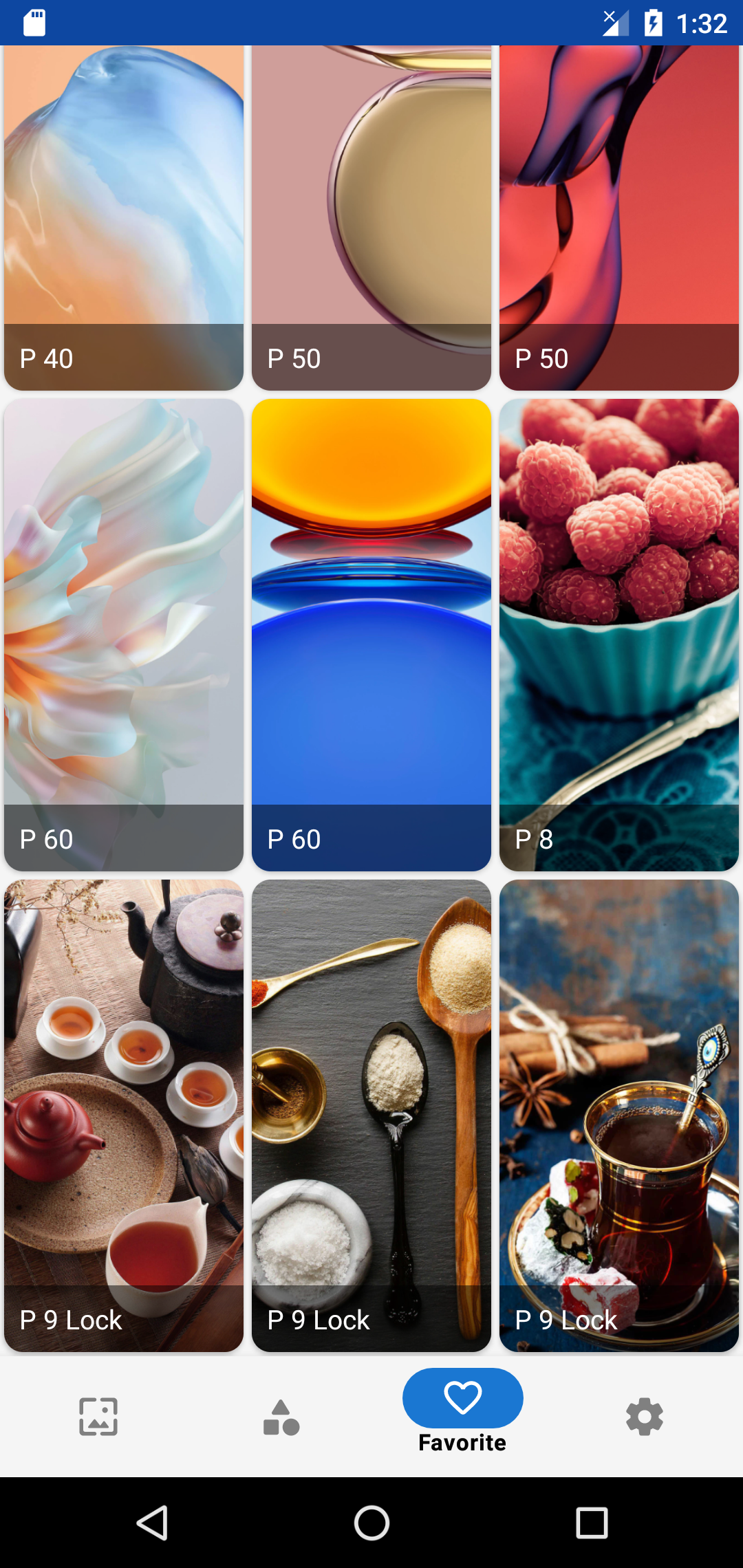 اسکرین شات 8 برنامه Wallpaper for Huawei P7 to P60