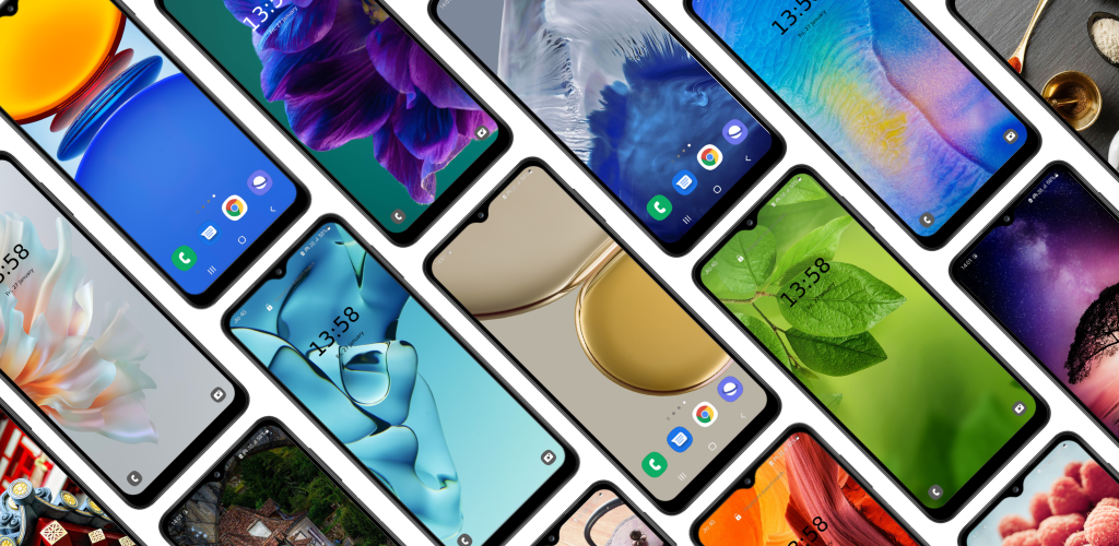 اسکرین شات 1 برنامه Wallpaper for Huawei P7 to P60