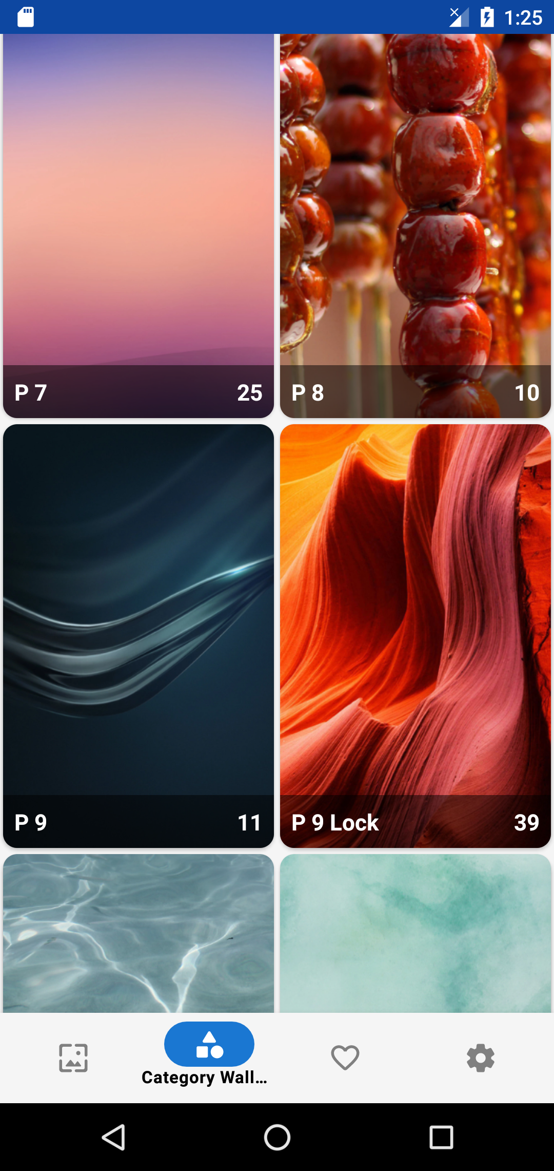 اسکرین شات 7 برنامه Wallpaper for Huawei P7 to P60