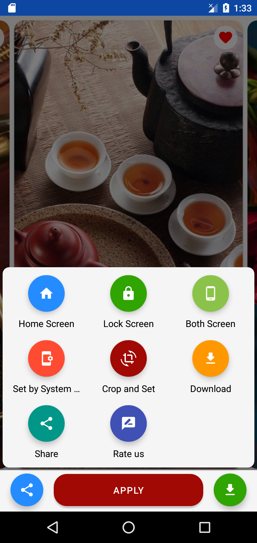 اسکرین شات 4 برنامه Wallpaper for Huawei P7 to P60