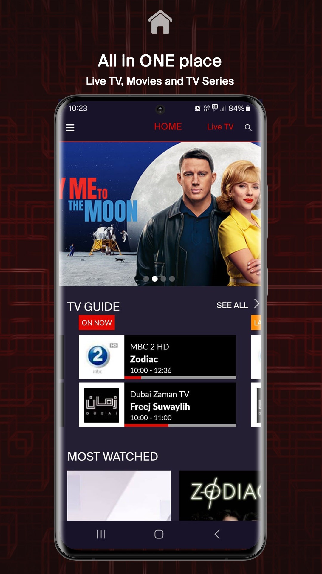 اسکرین شات 1 برنامه TV by e&