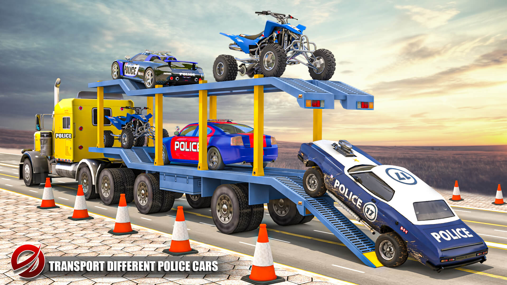 اسکرین شات 4 برنامه Police Transport Car Parking