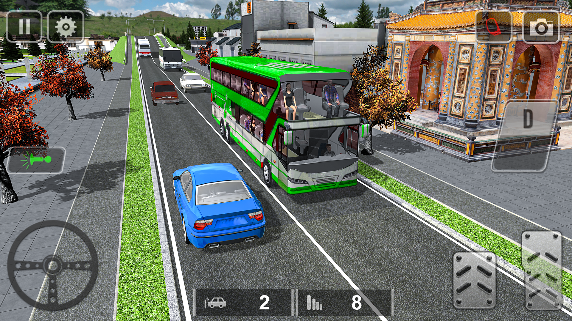اسکرین شات 1 بازی Euro Bus Games Bus Simulator