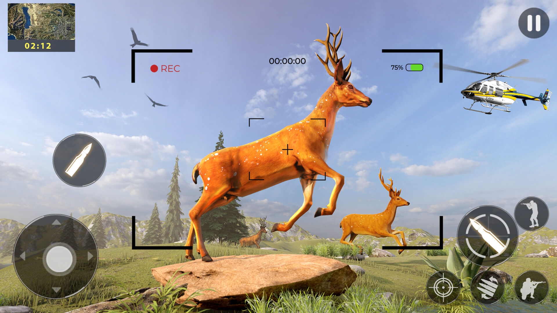 اسکرین شات 2 بازی Wild Animal Deer Hunting Games