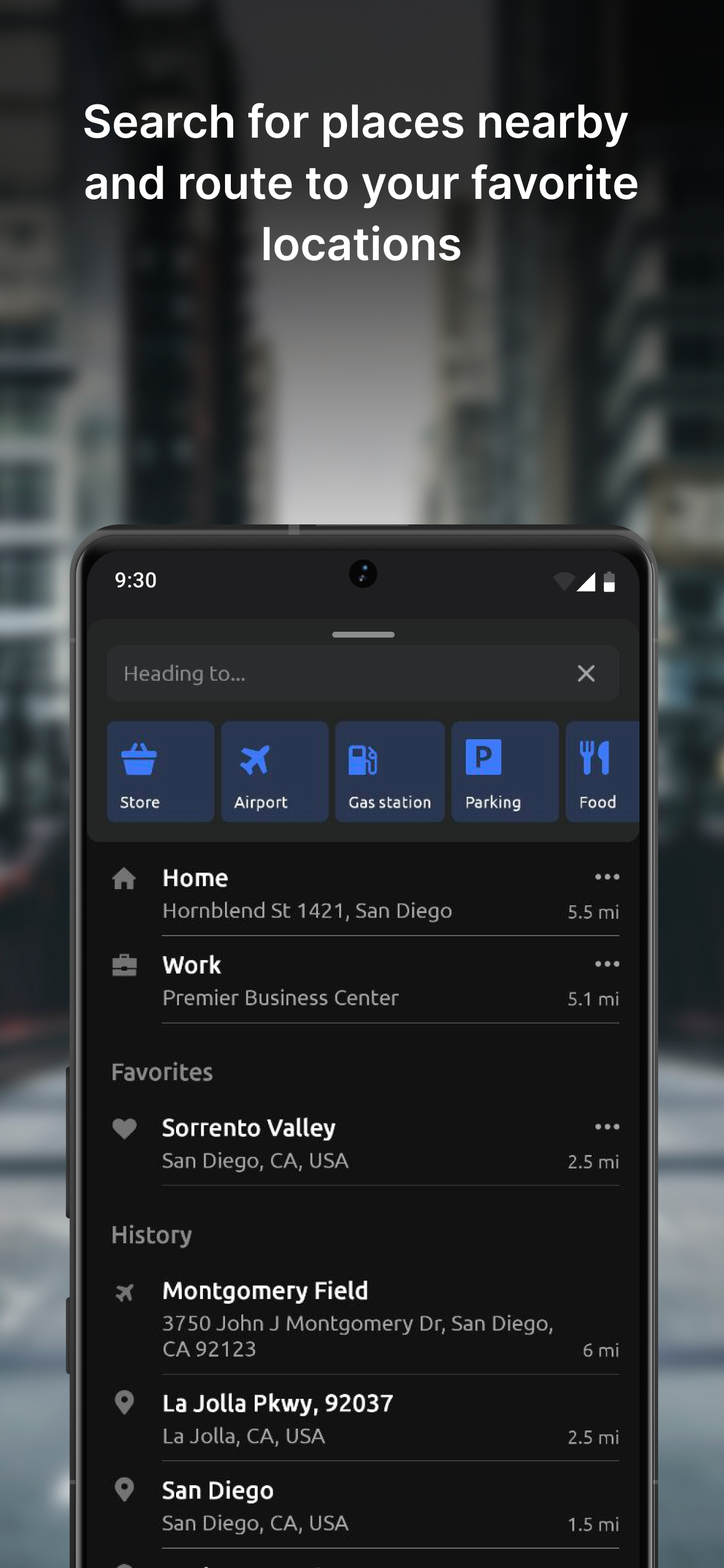 اسکرین شات 6 برنامه HUDWAY Go: Navigation with HUD