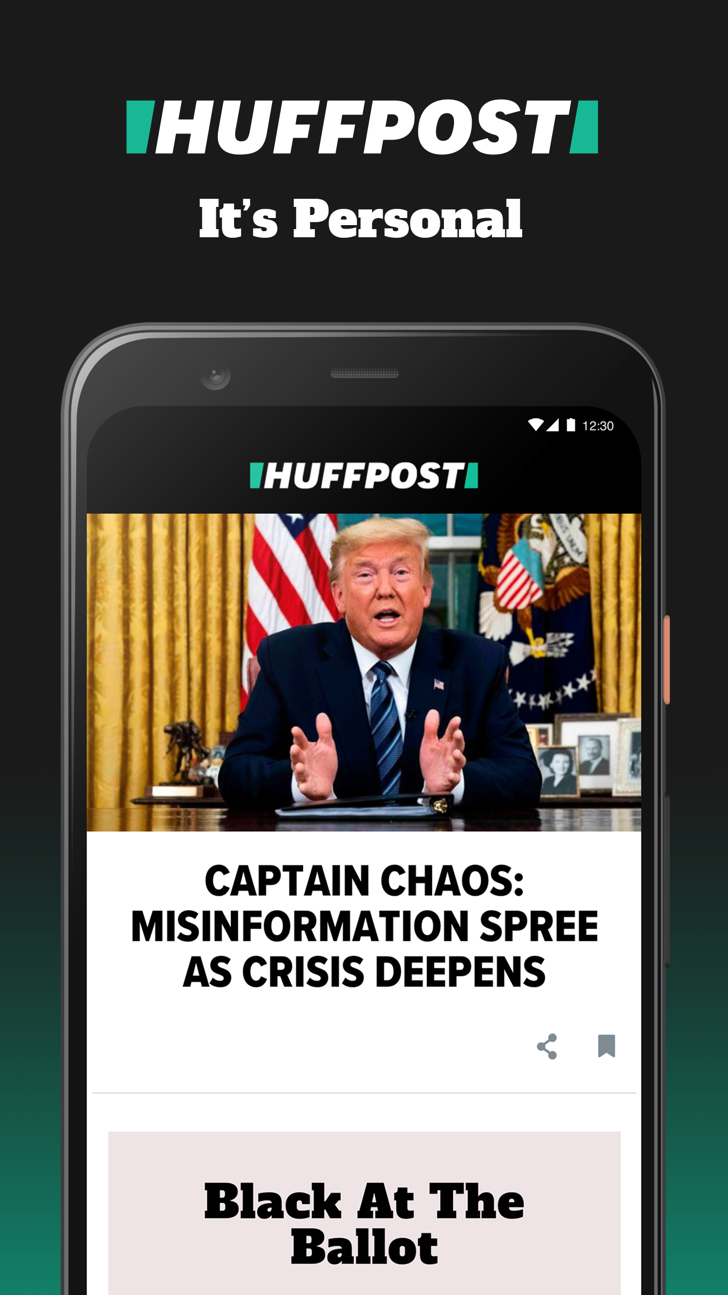 اسکرین شات 1 برنامه HuffPost - News & Politics