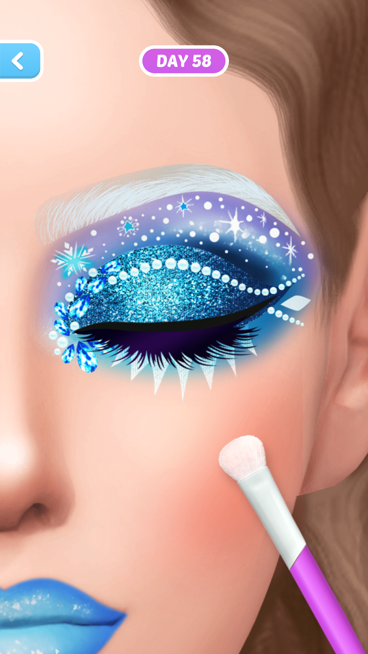 اسکرین شات 7 بازی Fashion Makeup-Simulation Game