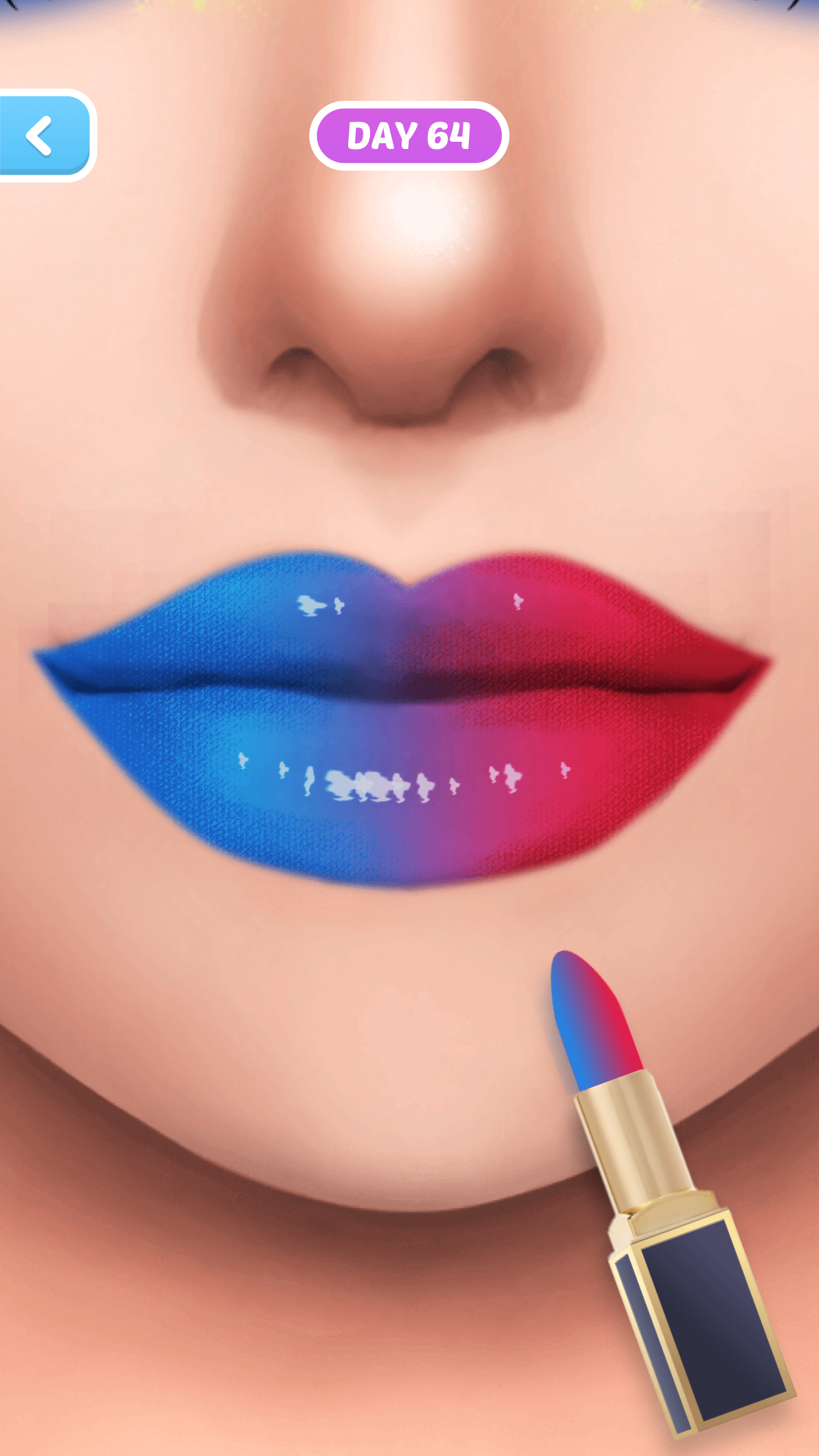 اسکرین شات 6 بازی Fashion Makeup-Simulation Game