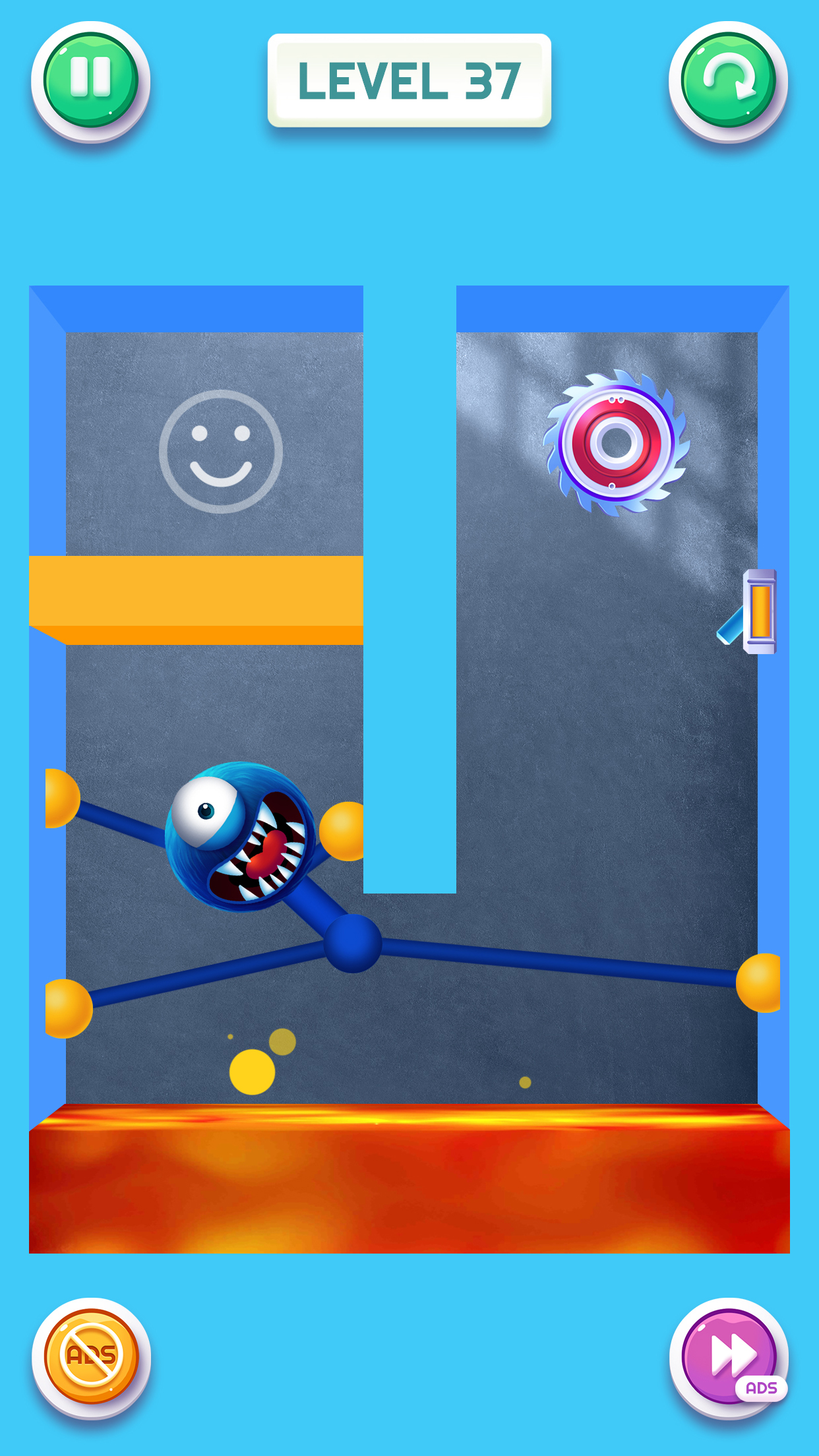 اسکرین شات 4 بازی Blue Monster: Stretch Game