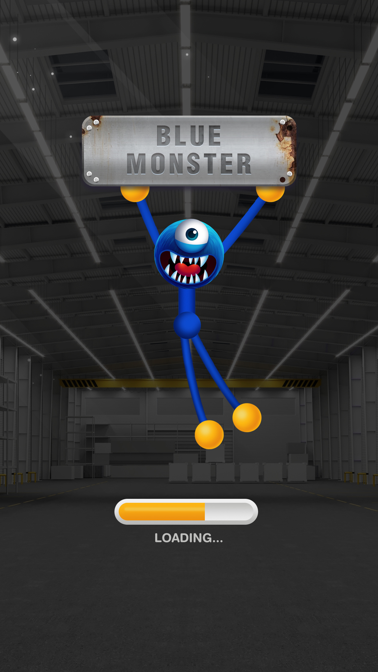 اسکرین شات 1 بازی Blue Monster: Stretch Game