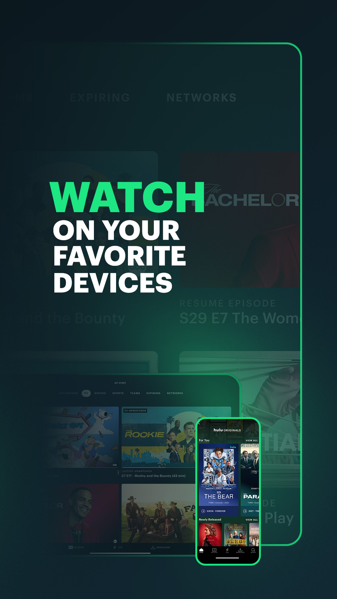 اسکرین شات 5 برنامه Hulu: Stream TV shows & movies