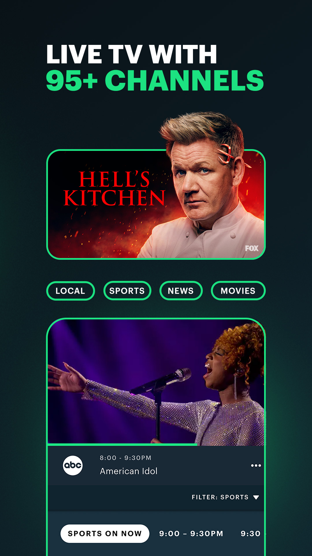 اسکرین شات 4 برنامه Hulu: Stream TV shows & movies