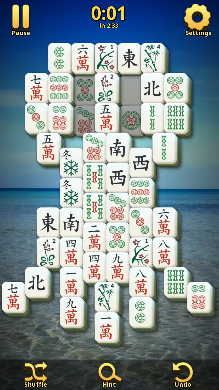 اسکرین شات 5 بازی Mahjong Solitaire Classic