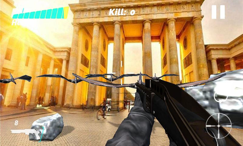 اسکرین شات 5 بازی Jurassic Hunter AR