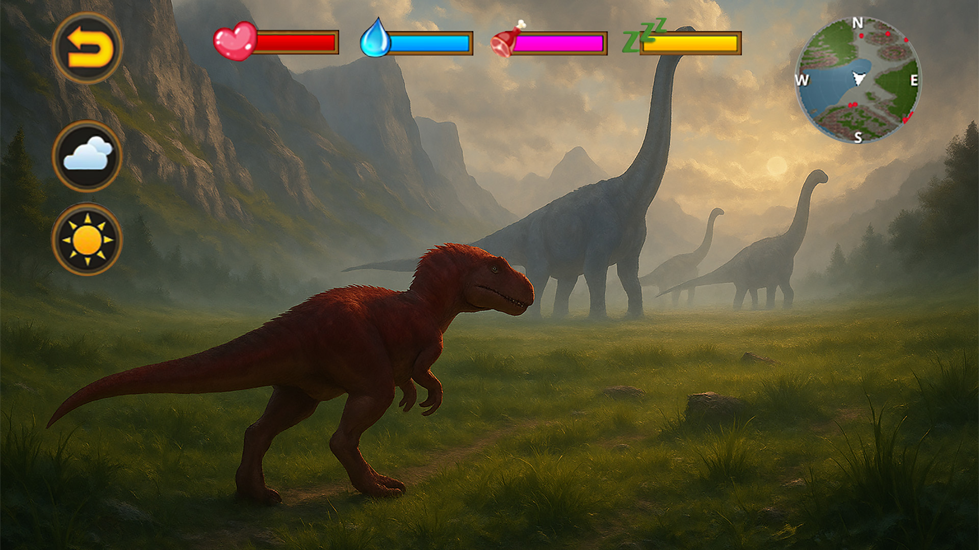 اسکرین شات 5 برنامه Talking Allosaurus