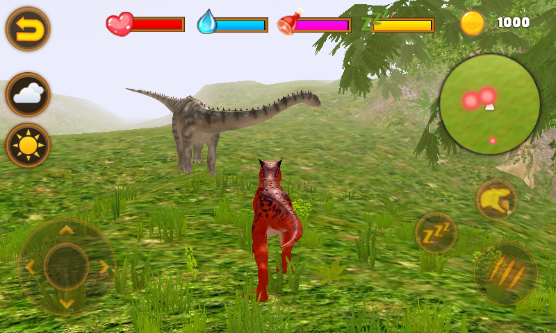 اسکرین شات 5 برنامه Talk Carnotaurus:Prehist Dino