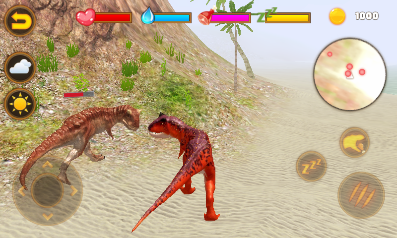 اسکرین شات 3 برنامه Talk Carnotaurus:Prehist Dino