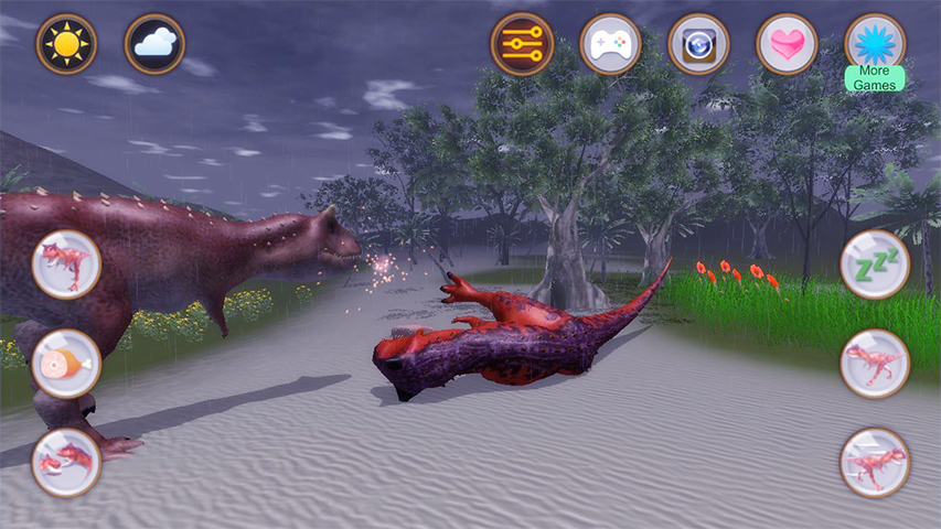 اسکرین شات 7 برنامه Talk Carnotaurus:Prehist Dino