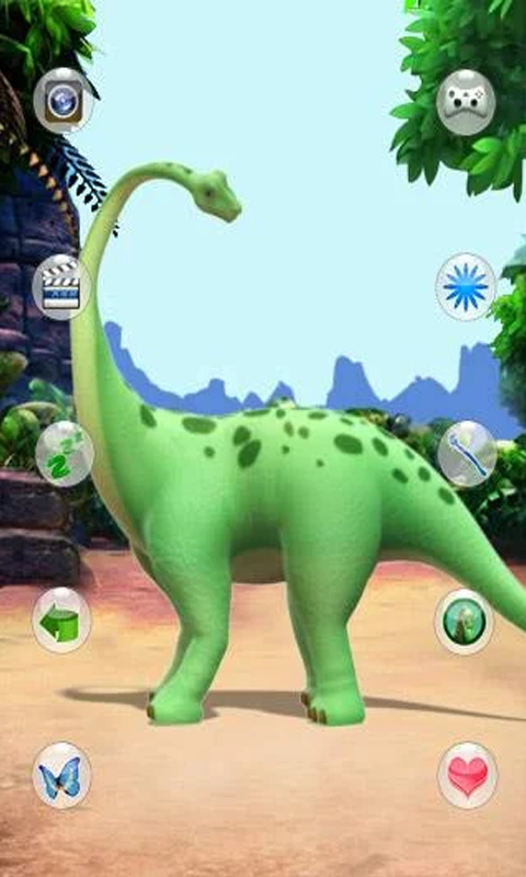 اسکرین شات 1 برنامه Talking Diplodocus