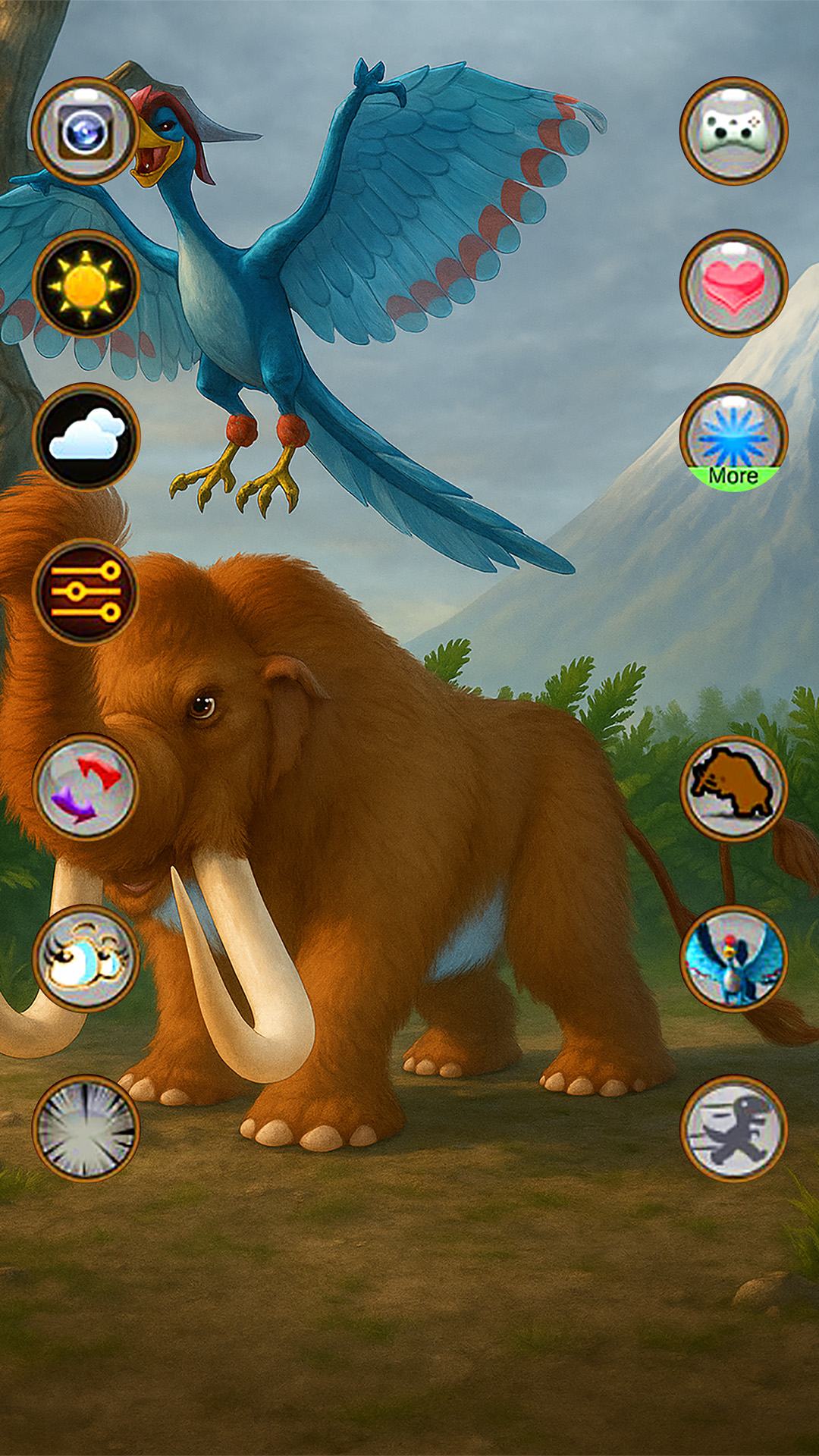 اسکرین شات 7 برنامه Talking Mammuthu