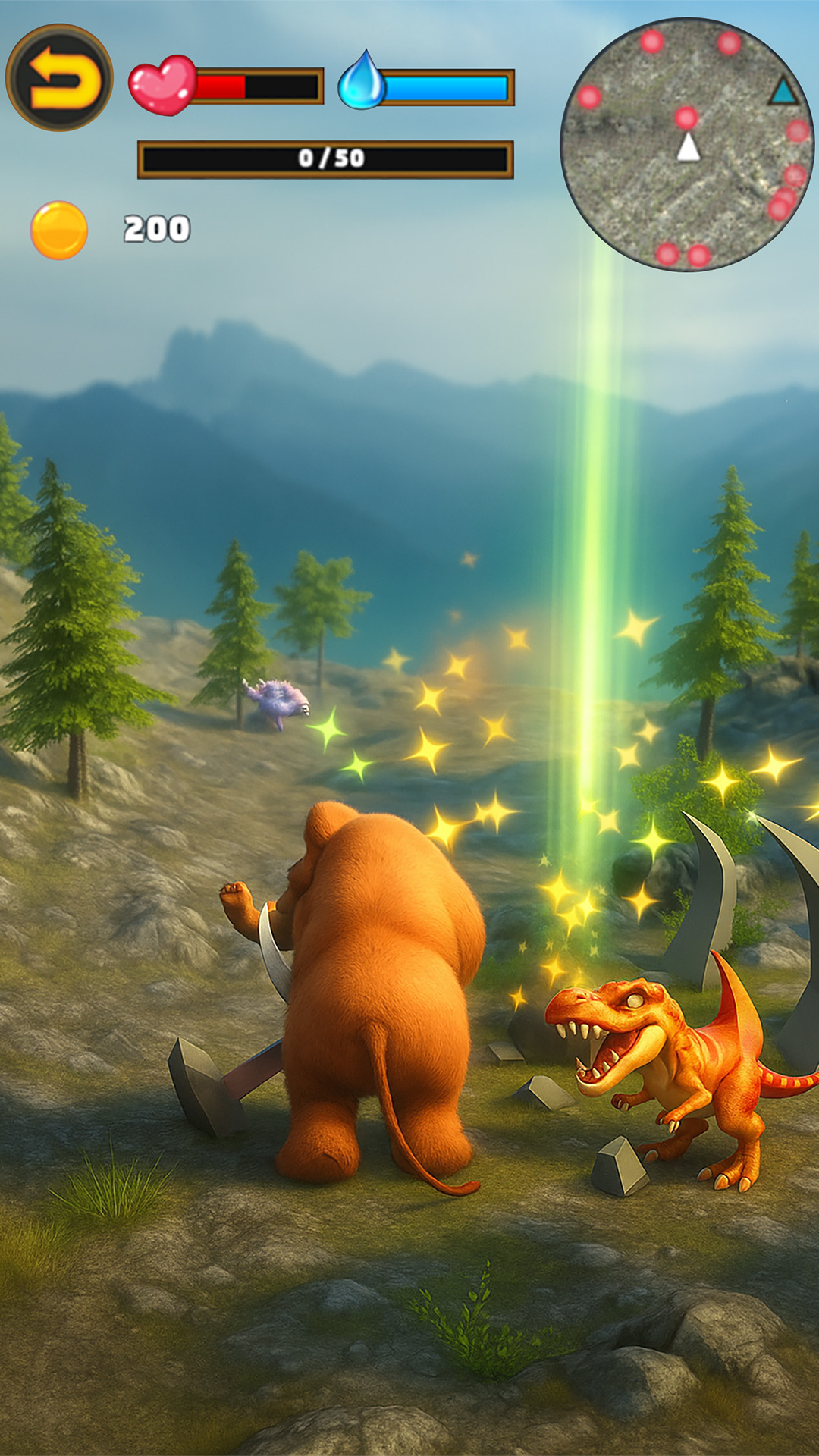 اسکرین شات 4 برنامه Talking Mammuthu