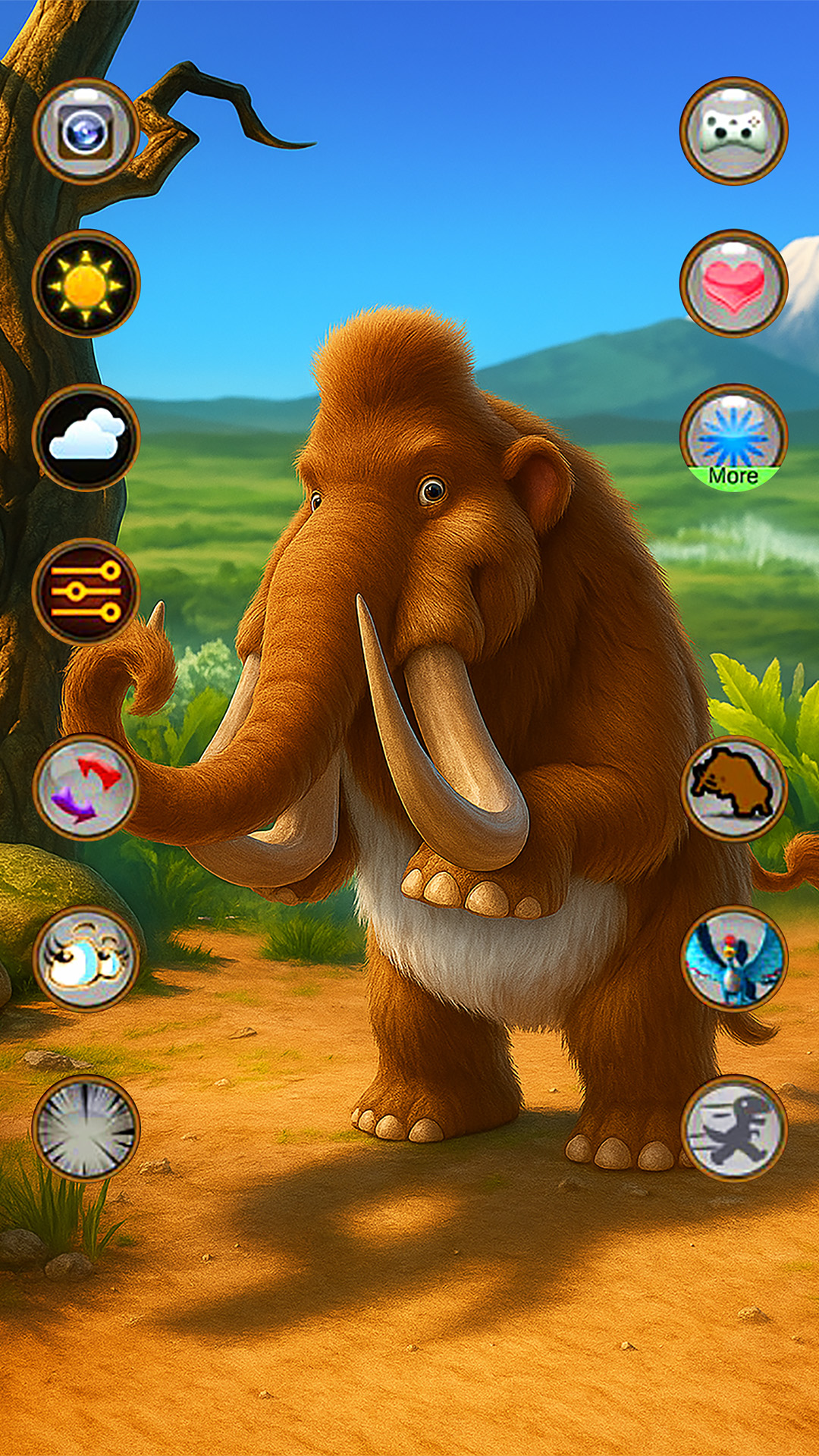 اسکرین شات 6 برنامه Talking Mammuthu