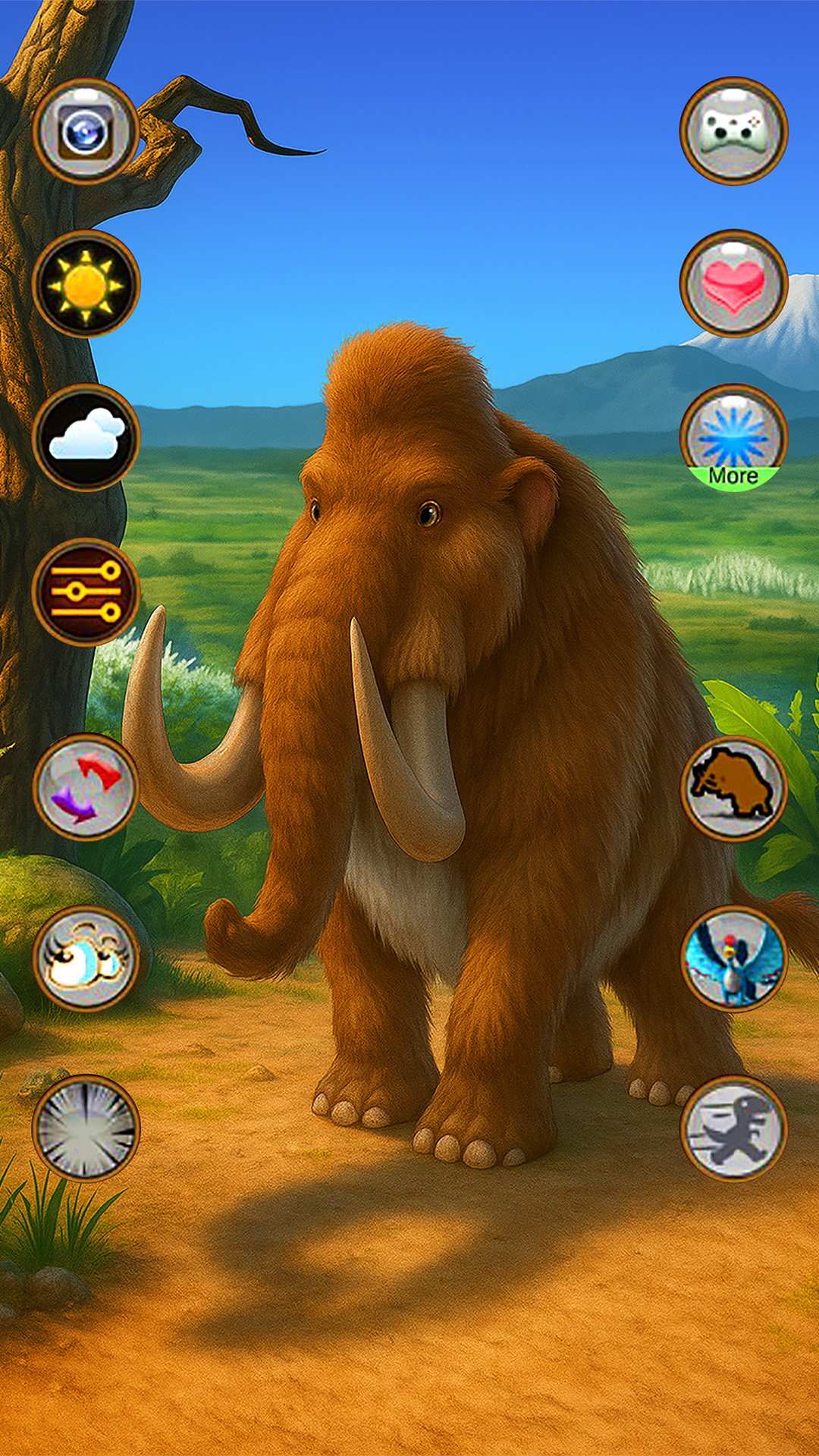 اسکرین شات 5 برنامه Talking Mammuthu