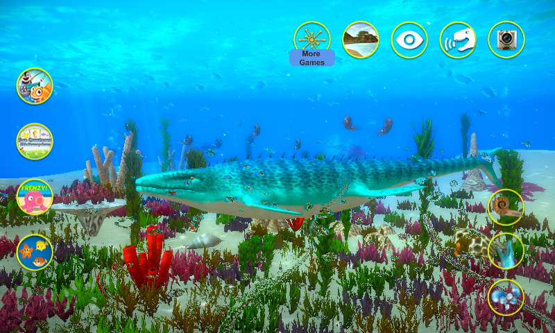 اسکرین شات 3 برنامه Talking Mosasaurus Deep Age