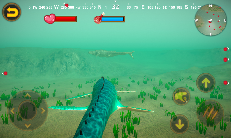 اسکرین شات 4 برنامه Talking Mosasaurus Deep Age