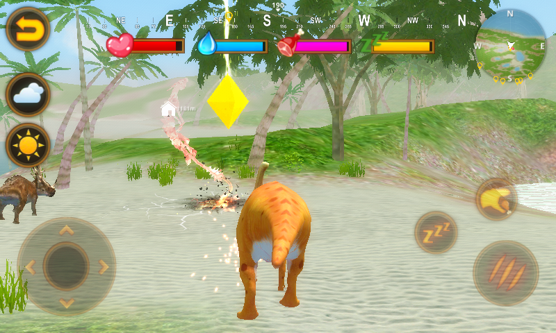 اسکرین شات 4 برنامه Talking Parasaurolophus