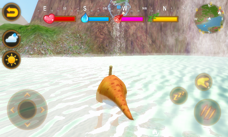 اسکرین شات 5 برنامه Talking Parasaurolophus