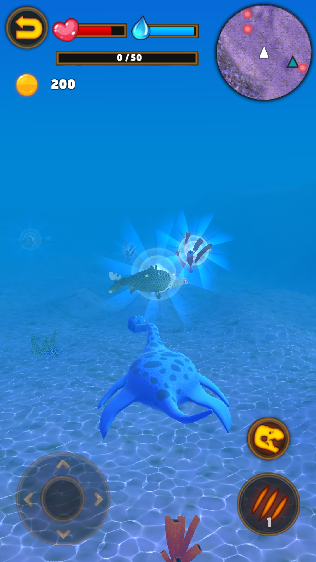 اسکرین شات 6 بازی Talking Plesiosaur