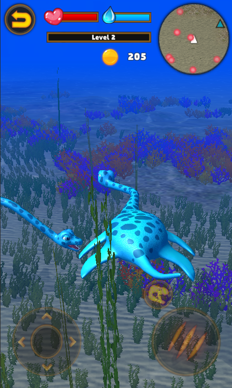 اسکرین شات 7 بازی Talking Plesiosaur