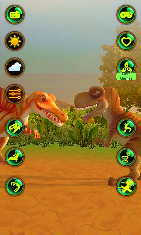 اسکرین شات 1 برنامه Spinosaurus: Talking Dinosaur