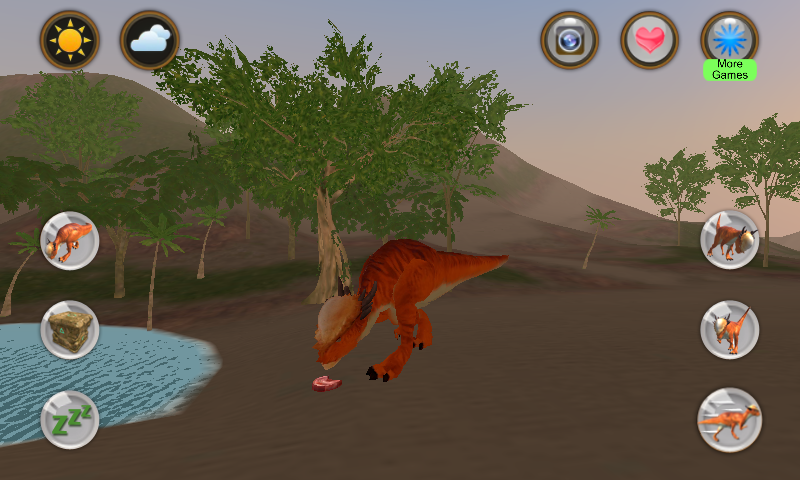 اسکرین شات 2 برنامه Talking Stygimoloch
