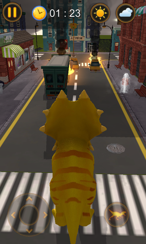 اسکرین شات 8 برنامه Talking Triceratops