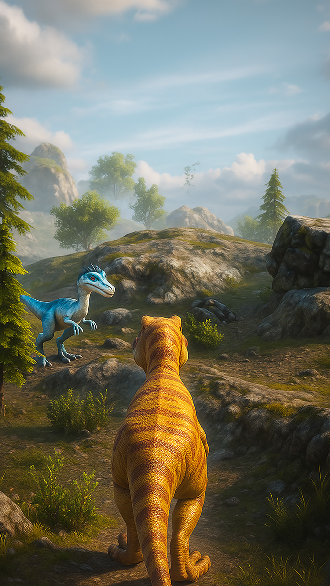 اسکرین شات 4 برنامه Talking Dinosaur:Tyrannosaurus