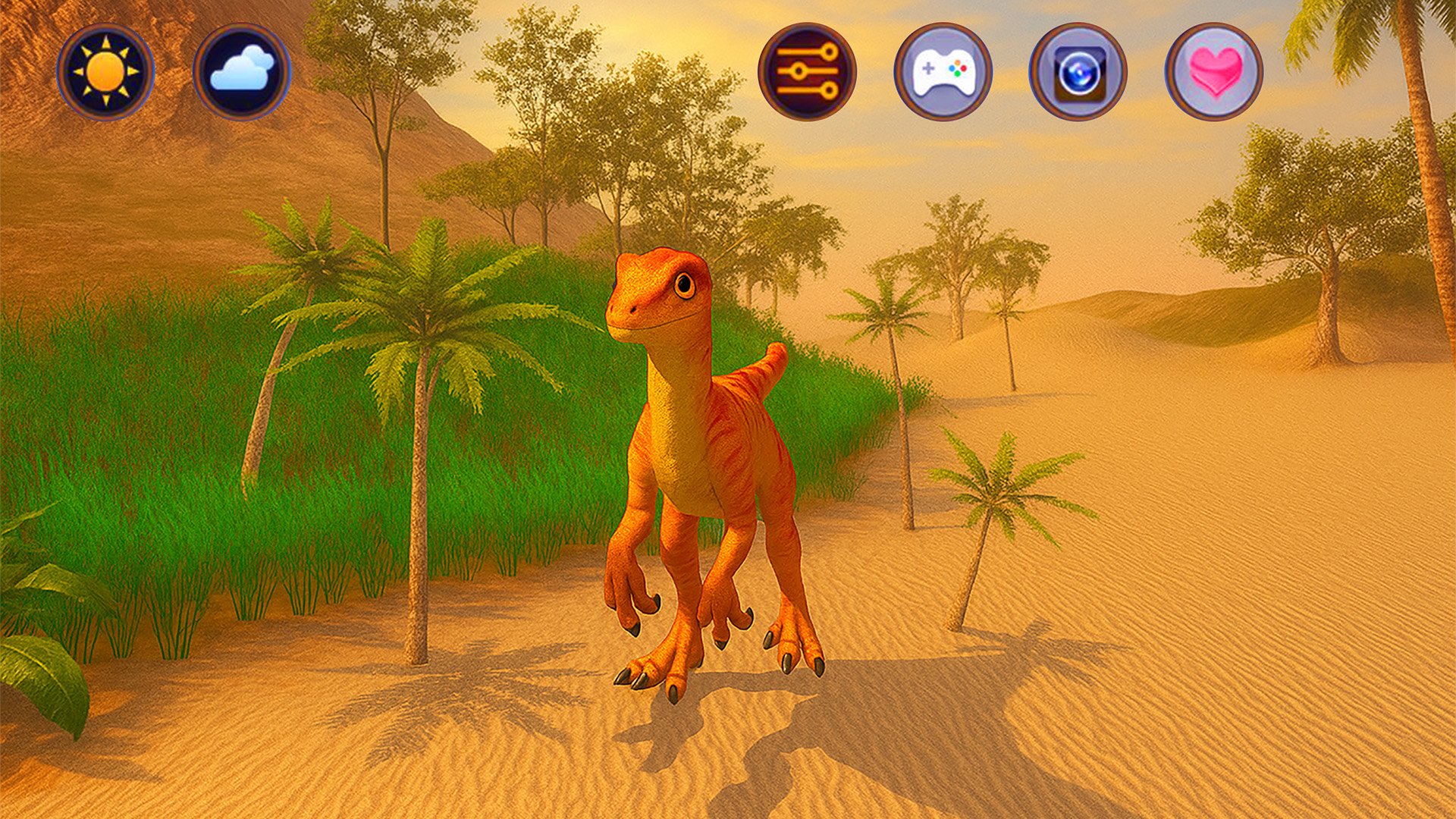 اسکرین شات 6 برنامه Talking Velociraptor