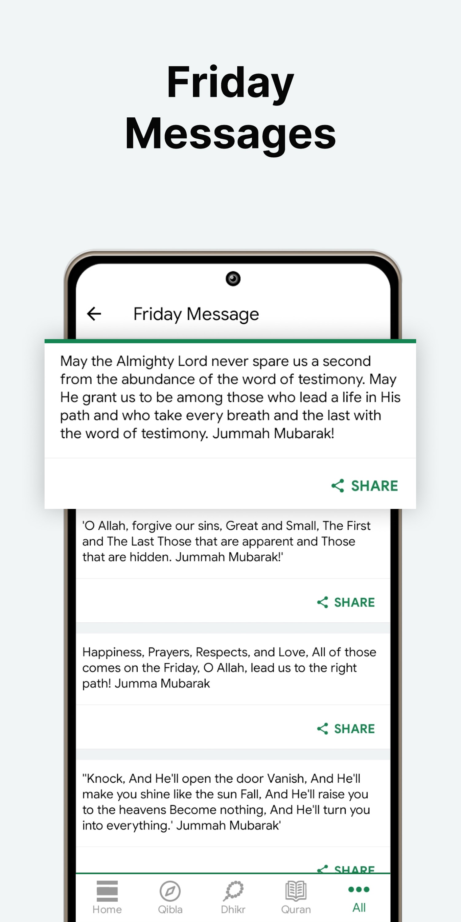 اسکرین شات 7 برنامه Muslim: Prayer Times, Qibla