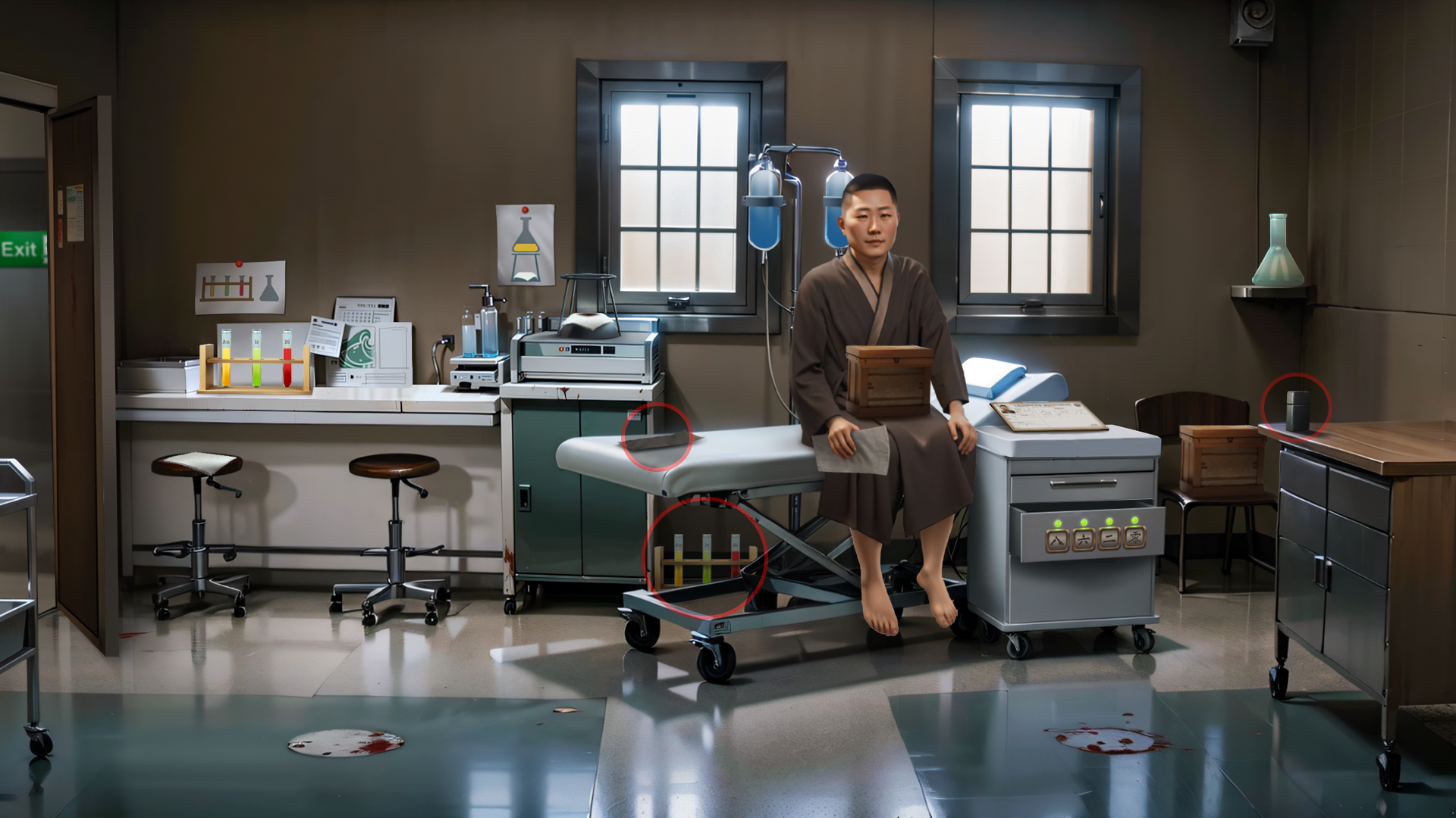 اسکرین شات 3 بازی Escape from Mental Hospital