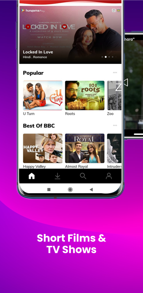 اسکرین شات 6 برنامه Hungama Play: Movies & Videos